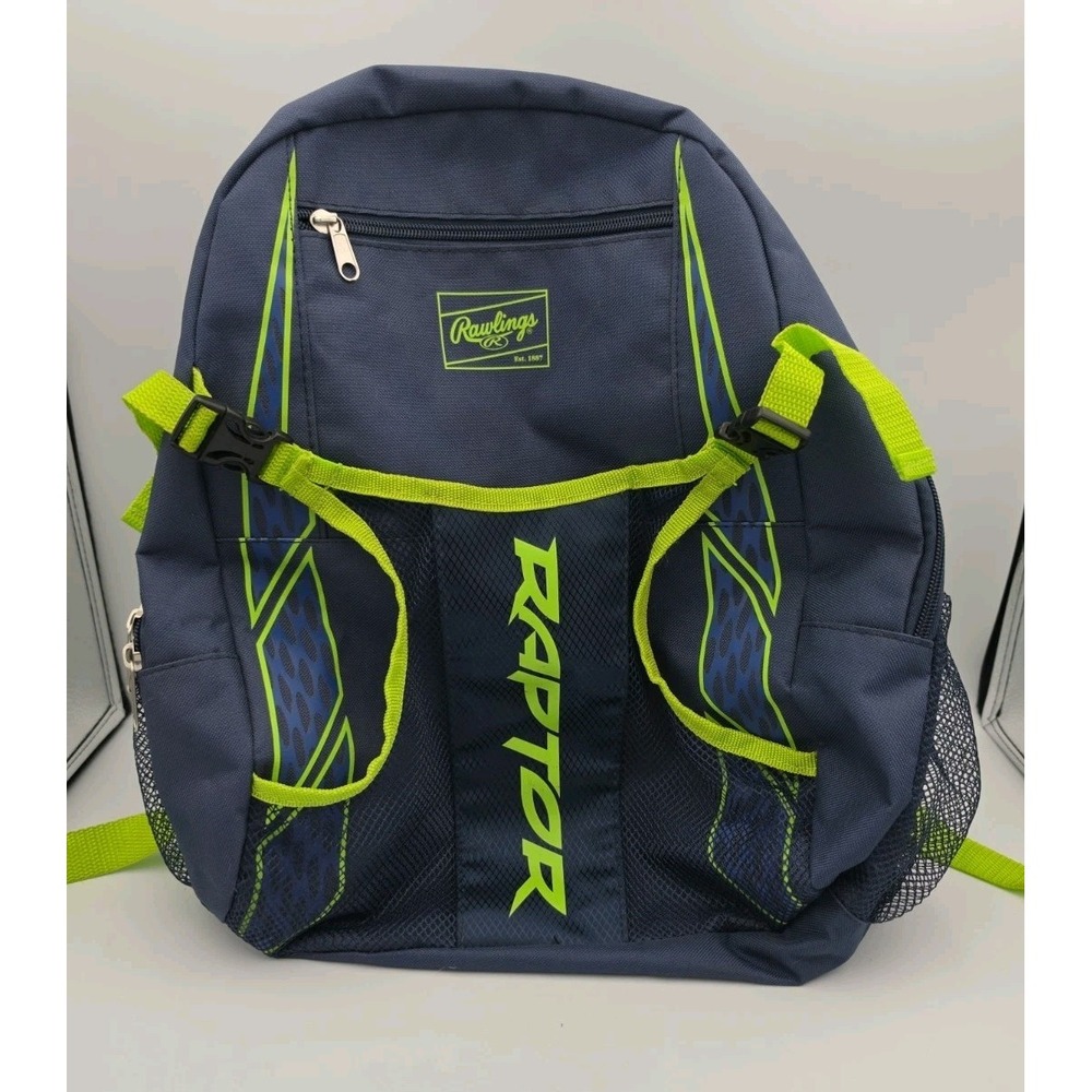 Youth Rawlings Raptor Tee Ball Bag And Batting Gloves